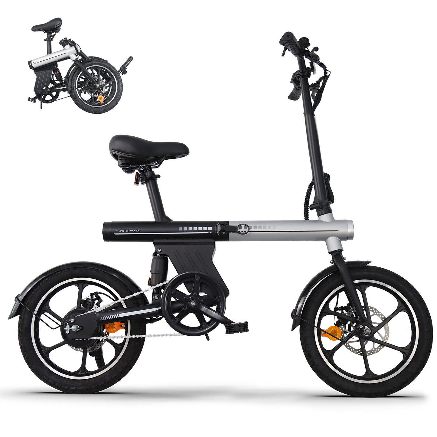 E-Bike Foldable for Adult 16" Electric Bike Urban Bike 40-50km Mode ASSIST | AVDLBIKE A11