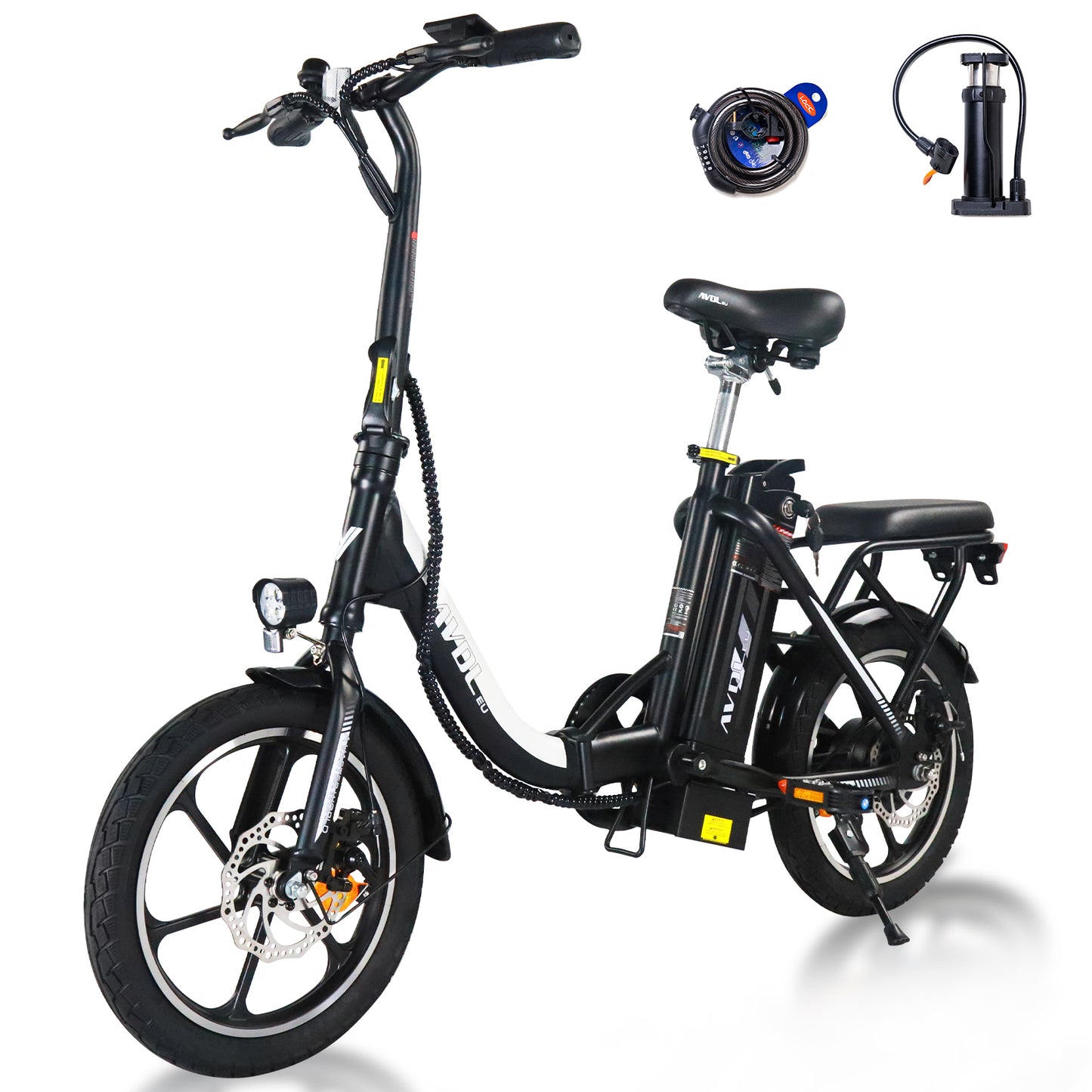 Foldable Electric Bike for Adults Urban Bikes Electric | AVDL A12