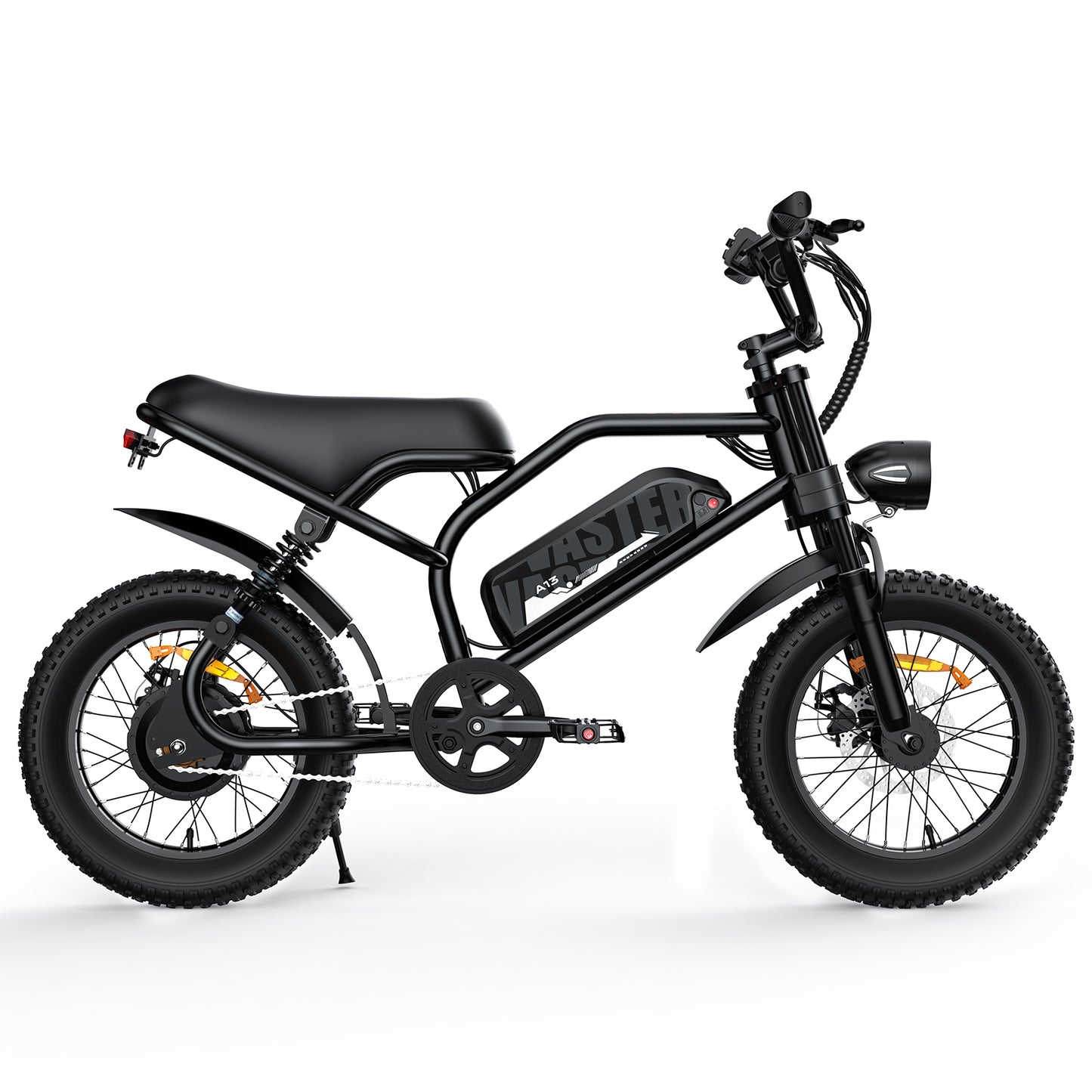 Electric Bike for Teenager 22 mph Ebike 20-45 Miles PAS Range, 36V12.8 Ah, 460Wh Larger Battery, 16'' Fat Tire Electric Bike|AVDLBIKE A13