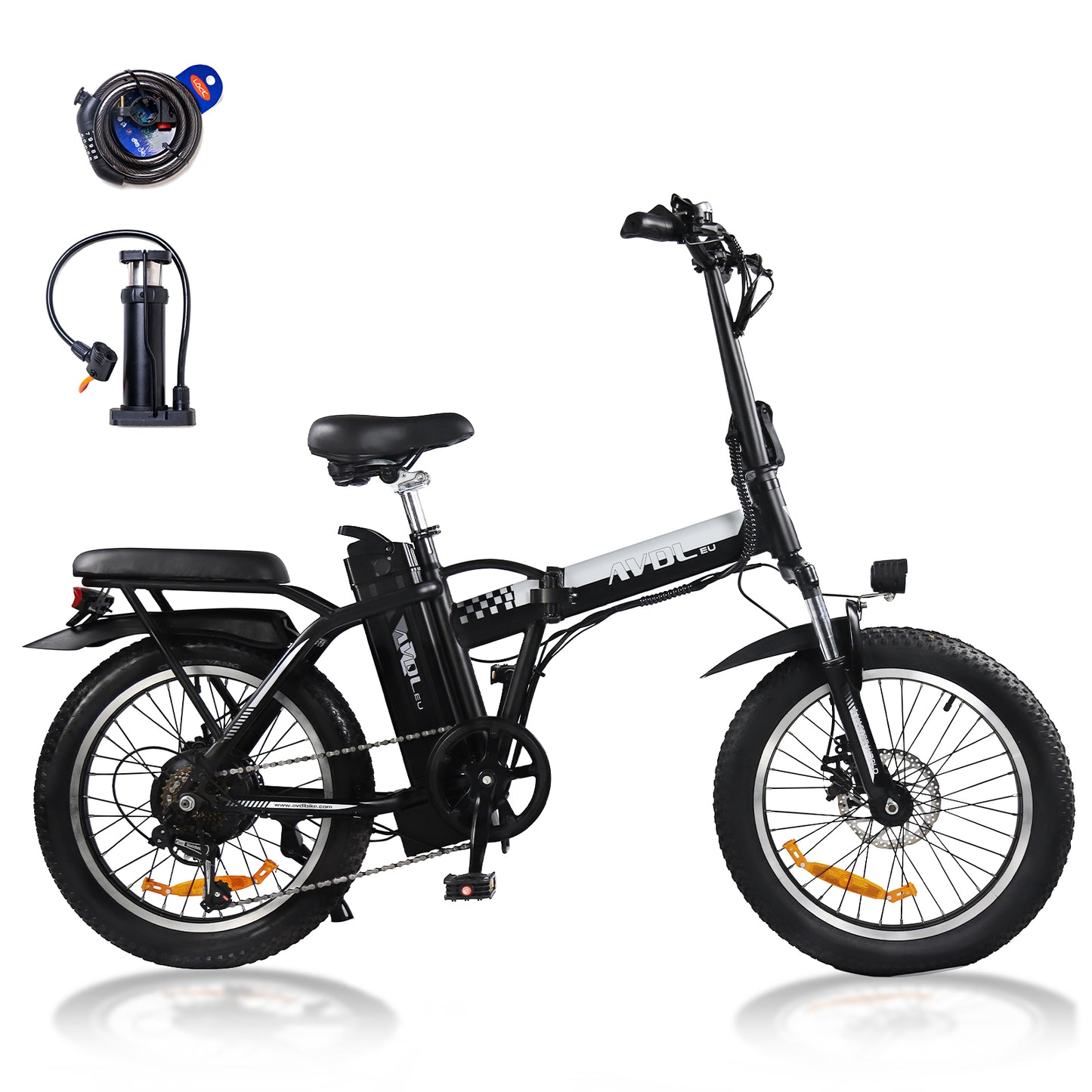 Foldable Ebike for Adults Electric Urban Bikes 20 Inch Tire Electric Bike | AVDL A20