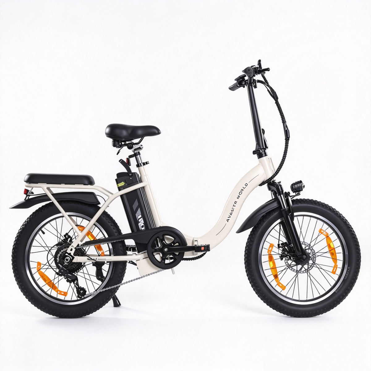 AVDLBIKE A22 20-Inch Folding Fat Tire E-Bike