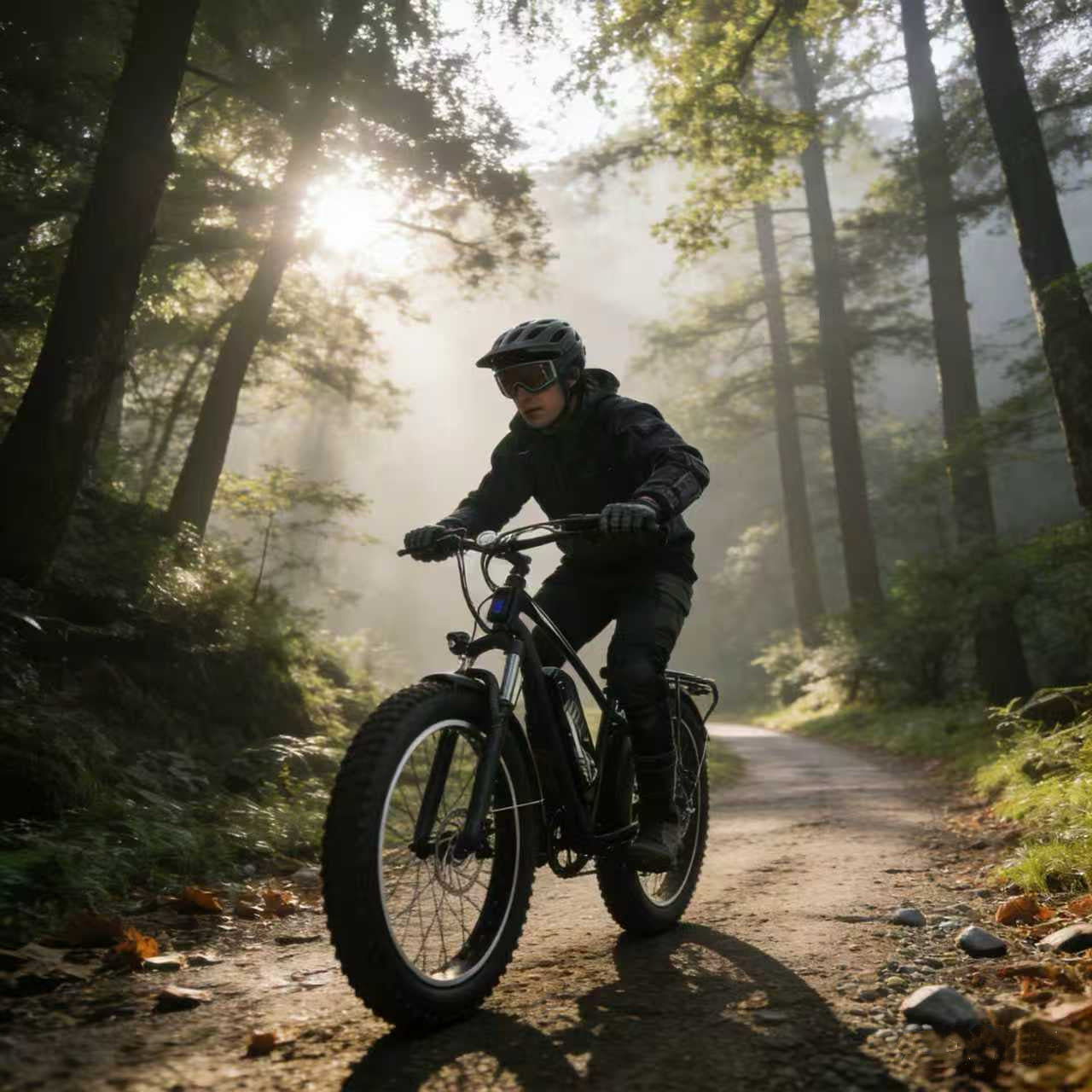 Mountain Bike with 26x4 Inch Fat Tire, Ebike 48V 15.6Ah Battery Up to 70KM, 250W Motor Max. 25km/h | AVDLBIKE A35