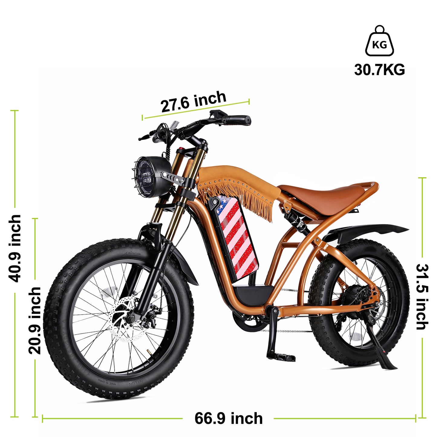 Electric Mountain Bike For Adults electric Fat Tire Ebike Aluminum 32 MPH Full Suspension Off-Road Ebike | AVDLBIKE A51