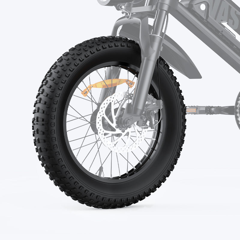 A13 Ebike 16"*3.0 inner and outer tires | 4 Set