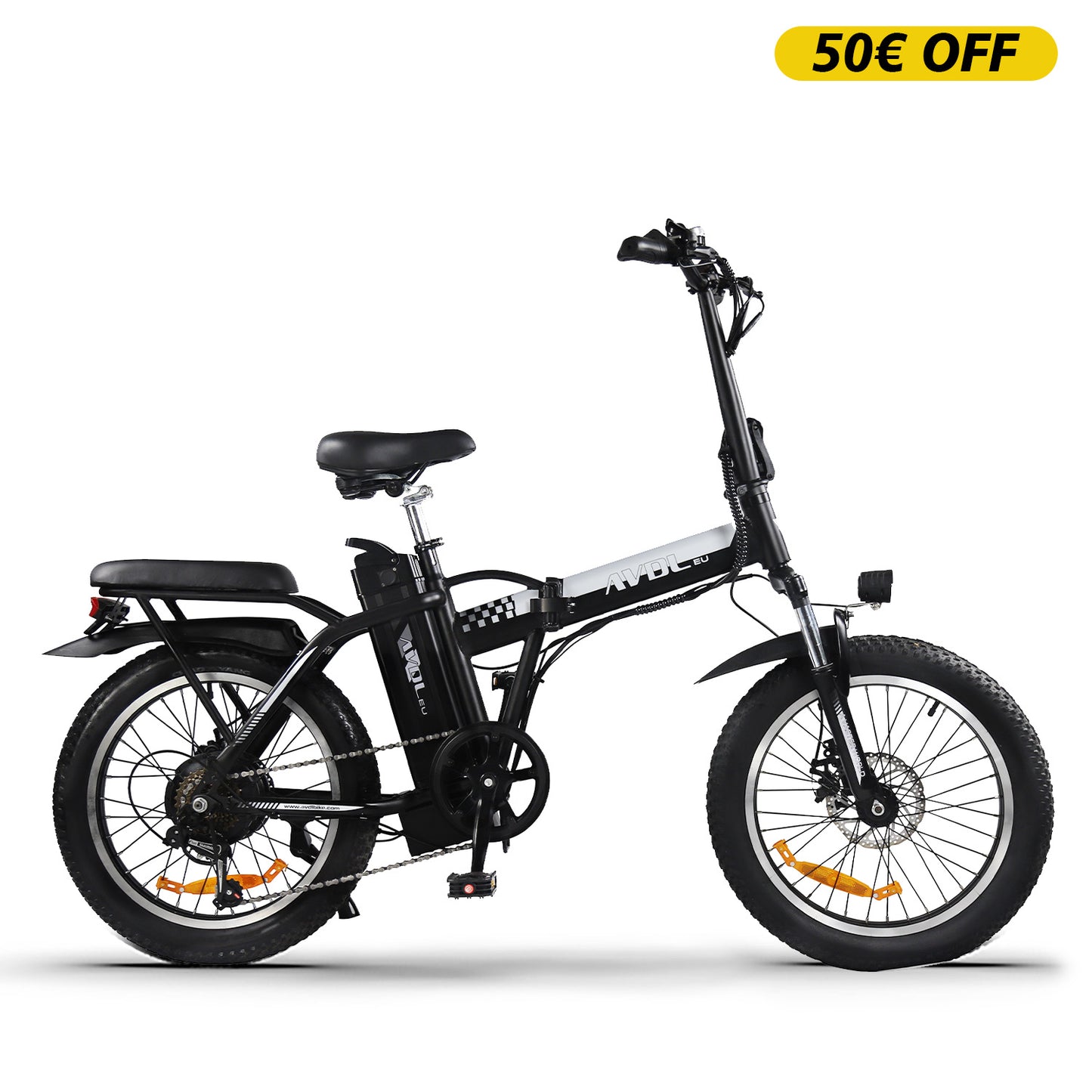 20" Electric Bike for Adults, Electric Ebike with Shimano 7 Speed Electric Bicycles , Assisted mode up to 40-70km Ebike | A20
