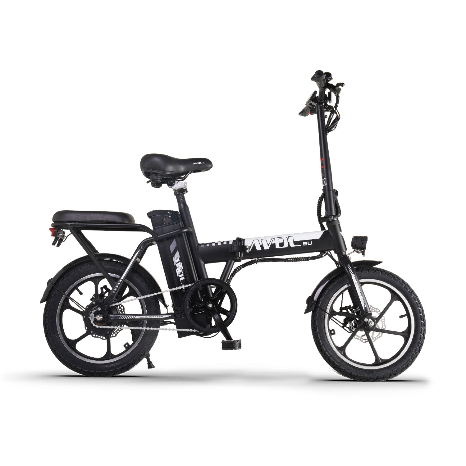 AVDLEU Foldable Electric Bike 16" - 250W - 25km/h, 11.4Ah/36V Removable Battery, 40 - 70km (ASSIST Mode), Urban Bike - #AVDLEU#