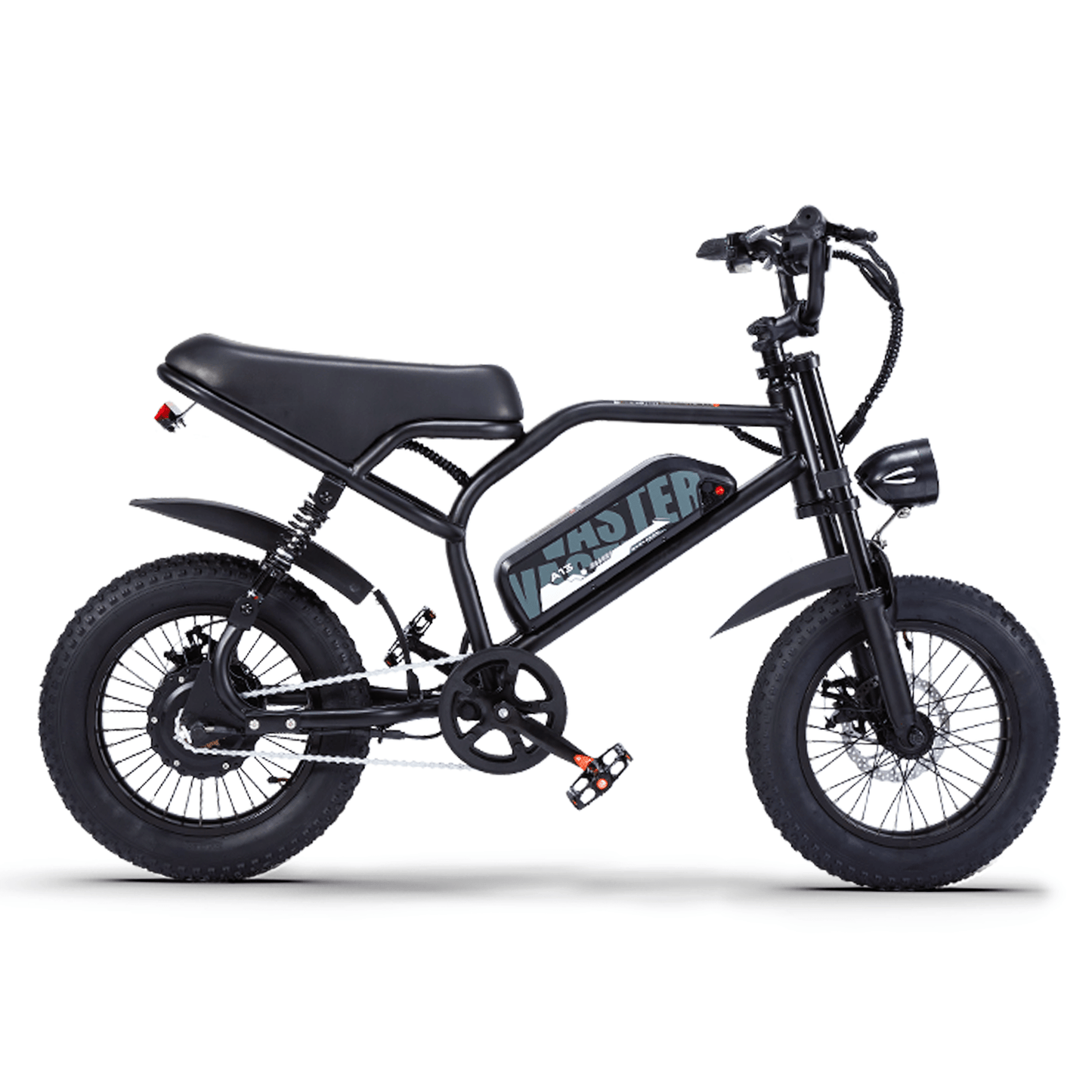 AVDL BIKE A13 Adult e - bike, 16 - inch (about 40.6 cm) thick tire bike, wide seat 800W peak motor, removable battery, front fork suspension,20MPH, up to 35 miles (about 90.5 km) mountain bike, suitable for recreational riding and commuting - #AVDLEU#