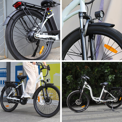 AVDL BIKE A30 Velo Electrique 20" - Fat Bike Tout Terrain - Moteur 250W - 25km/h - Batterie 48V 14.25Ah - Autonomie 60 - 120km - Noir - #AVDLEU#