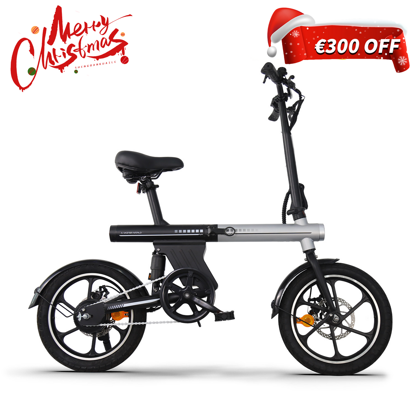 E-Bike Foldable for Adult 16" Electric Bike Urban Bike 40-50km Mode ASSIST | AVDLBIKE A11