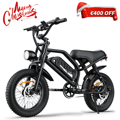 Electric Bike for Teenager 22 mph Ebike ,16'' Fat Tire Electric Bike, 20-45 Miles PAS Range, 36V12.8 Ah, 460Wh Larger Battery | AVDLBIKE A13