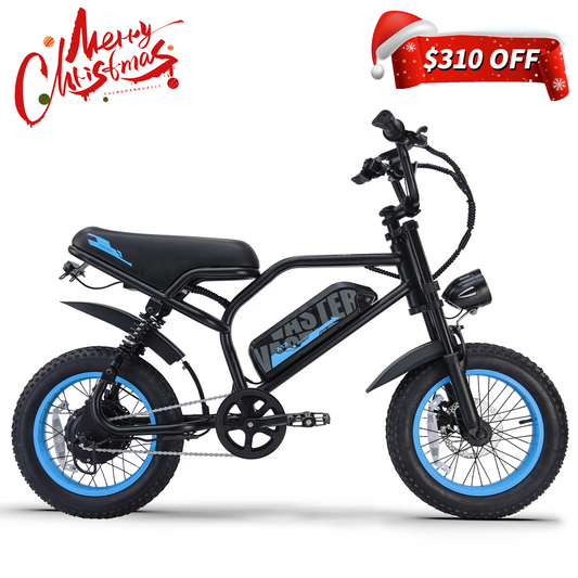 Electric Bike for Teenager 22 mph Ebike 20-45 Miles PAS Range, 36V12.8 Ah, 460Wh Larger Battery, 16'' Fat Tire Electric Bike|AVDLBIKE A13