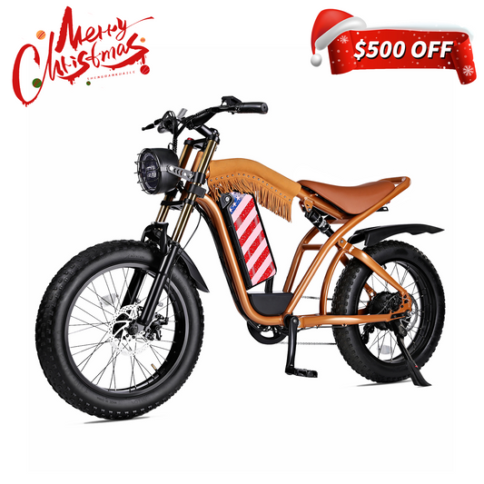 Elektrisches Mountainbike für Erwachsene, elektrisches Fat Tire Ebike aus Aluminium, 30 MPH, vollgefedertes Offroad-Ebike | AVDL A51