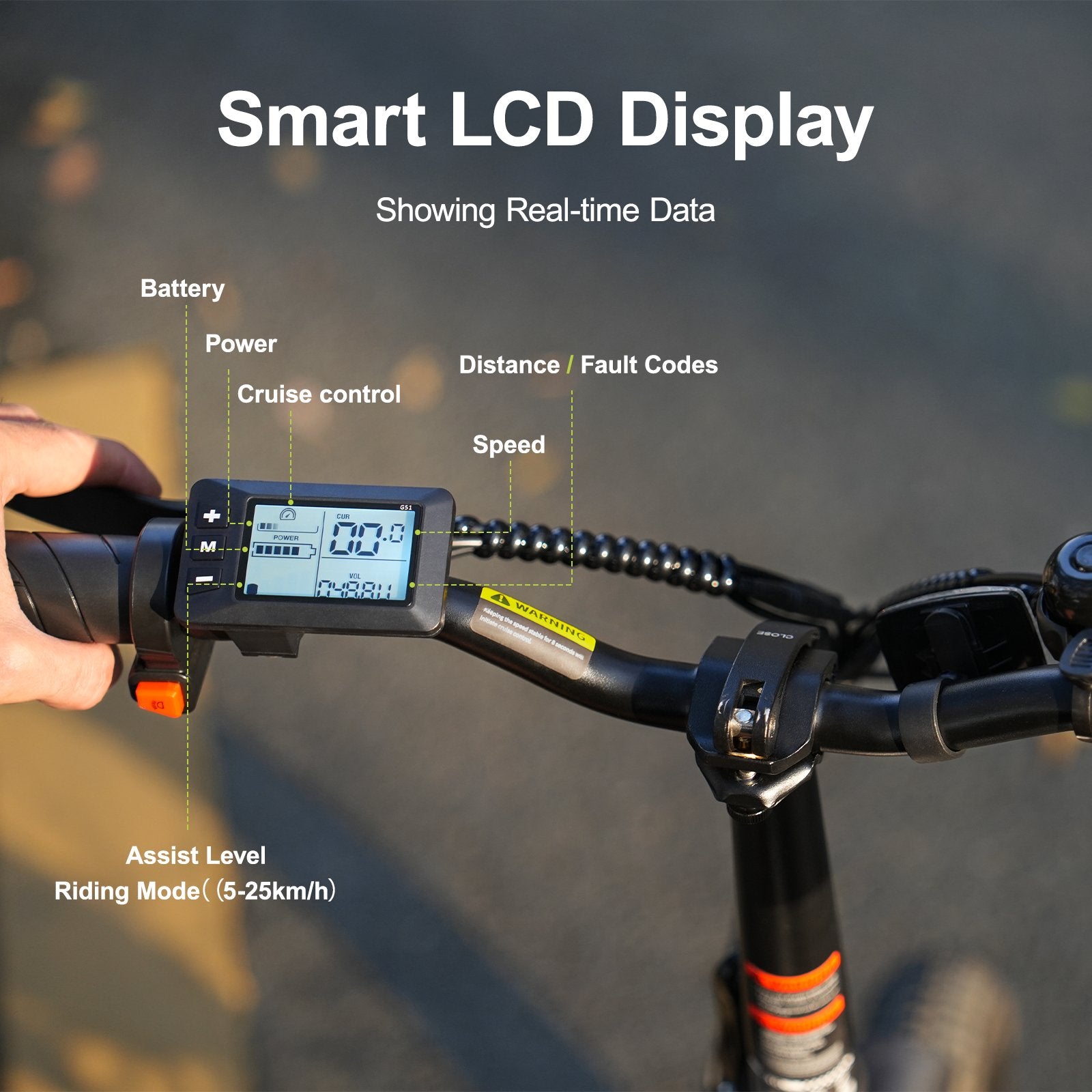 AVDLEU Foldable Electric Bike 16" - 250W-25km/h, 11.4Ah/36V Removable Battery, 40-70km (ASSIST Mode), Urban Bike - #AVDLEU#