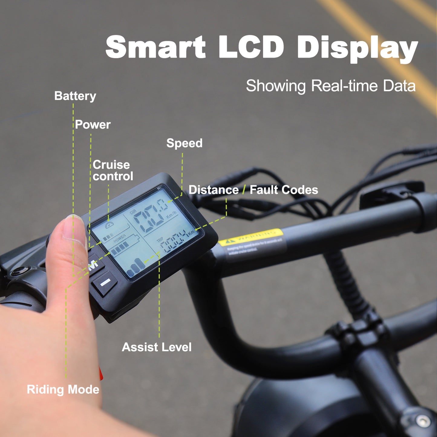 AVDL BIKE A50 Velo Electrique 20" - Fat Bike Tout Terrain - Moteur 250W-25km/h-Batterie 48V 14.25Ah - Autonomie 60-120km - Noir