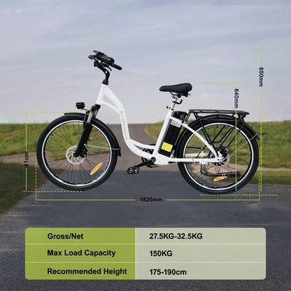 AVDL BIKE A30 Velo Electrique 20" - Fat Bike Tout Terrain - Moteur 250W - 25km/h - Batterie 48V 14.25Ah - Autonomie 60 - 120km - Noir - #AVDLEU#