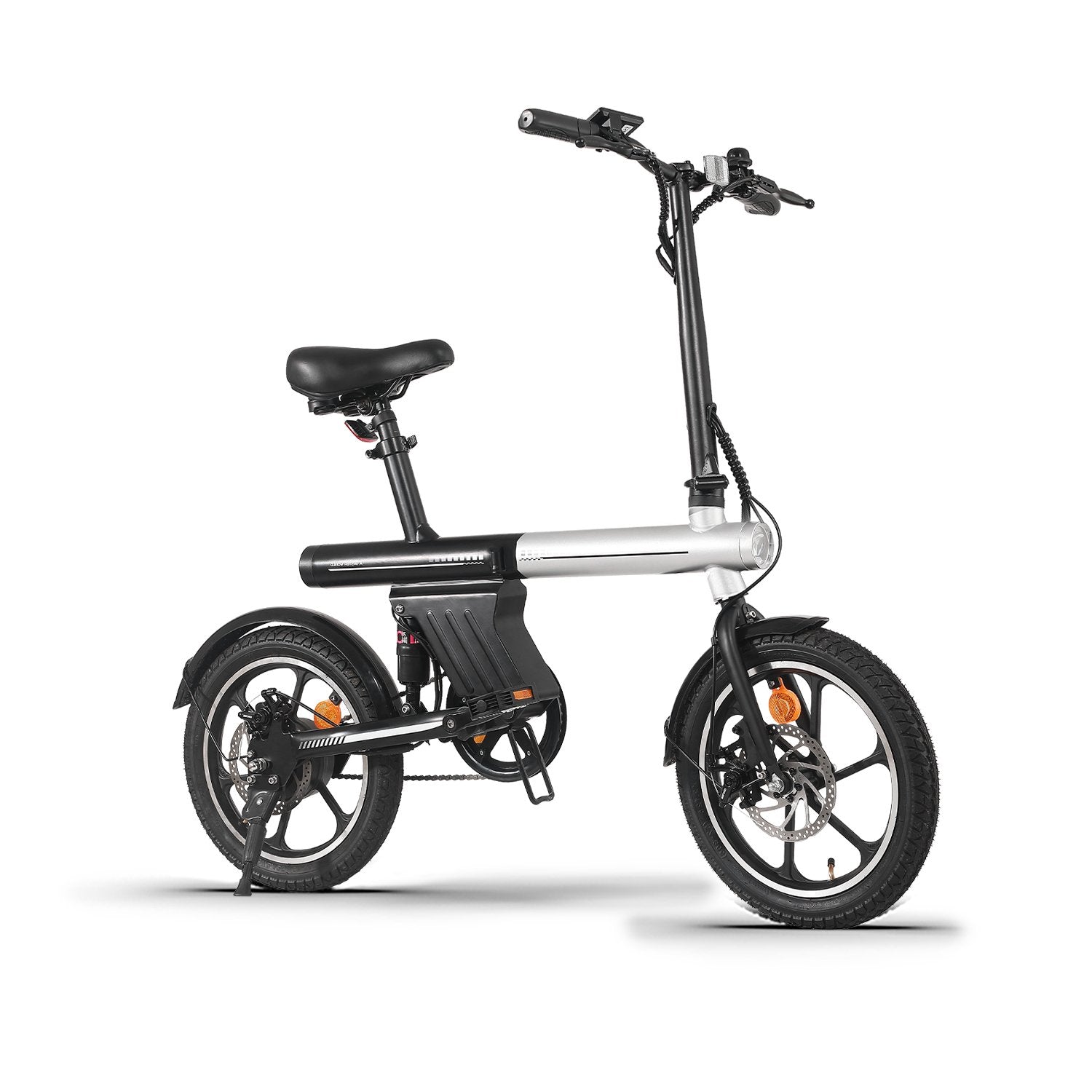 AVDL BIKE A11 Velo electrique E - Bike Pliable 16" - 250W - 25km /h, 6.4Ah/36V Batterie Amovible, 15 - 25km (Mode ASSIST), Velo Urbain Adolescent/Adulte - #AVDLEU#