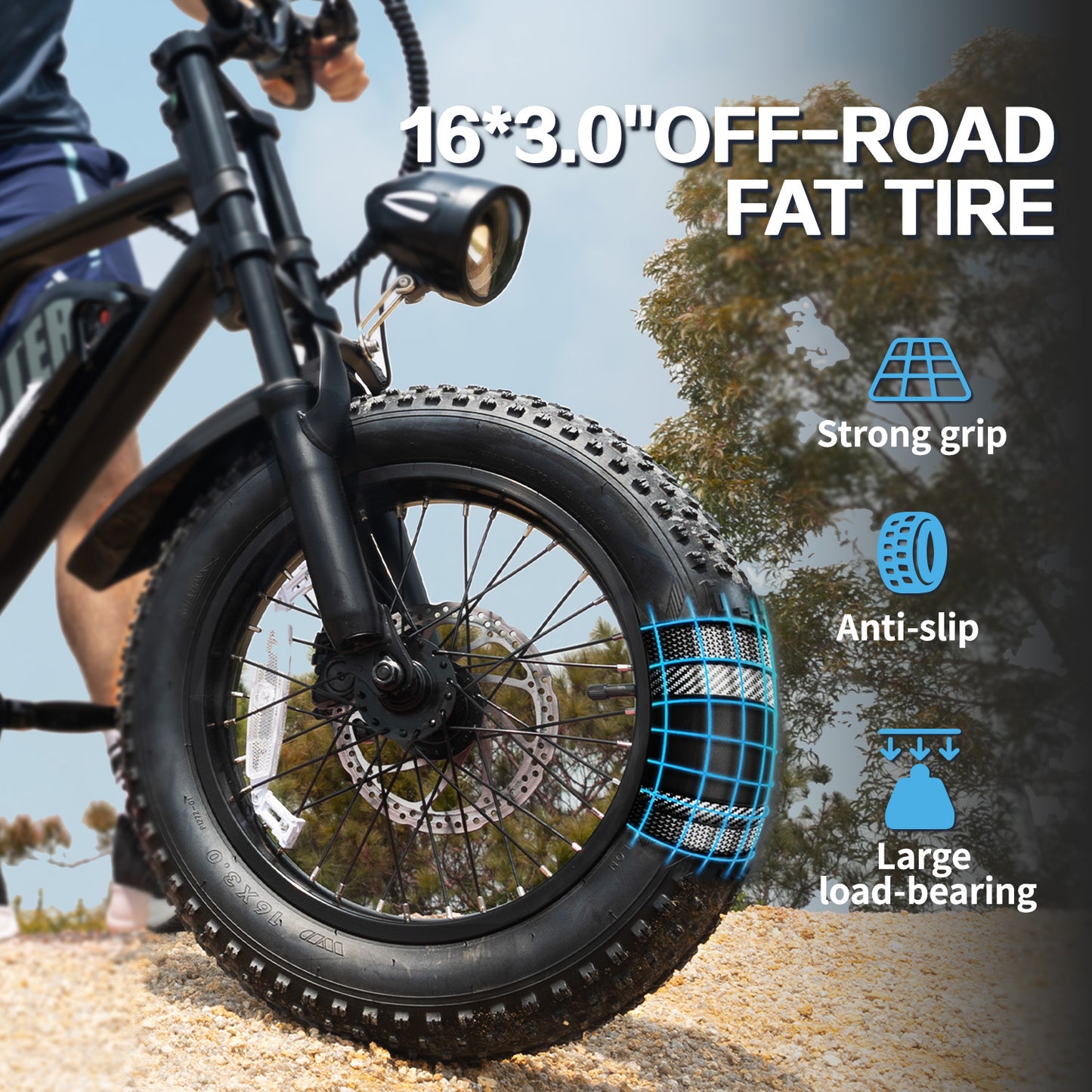 16" Fat Tires Off Road Ebike For Teenager Pink | AVDLBIKE A13