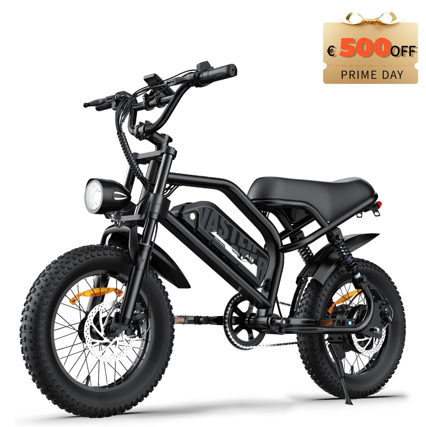 AVDLBIKE A13 Teen Fat Tire Electric Bike – 250W, 36V 12.8Ah, 25 km/h