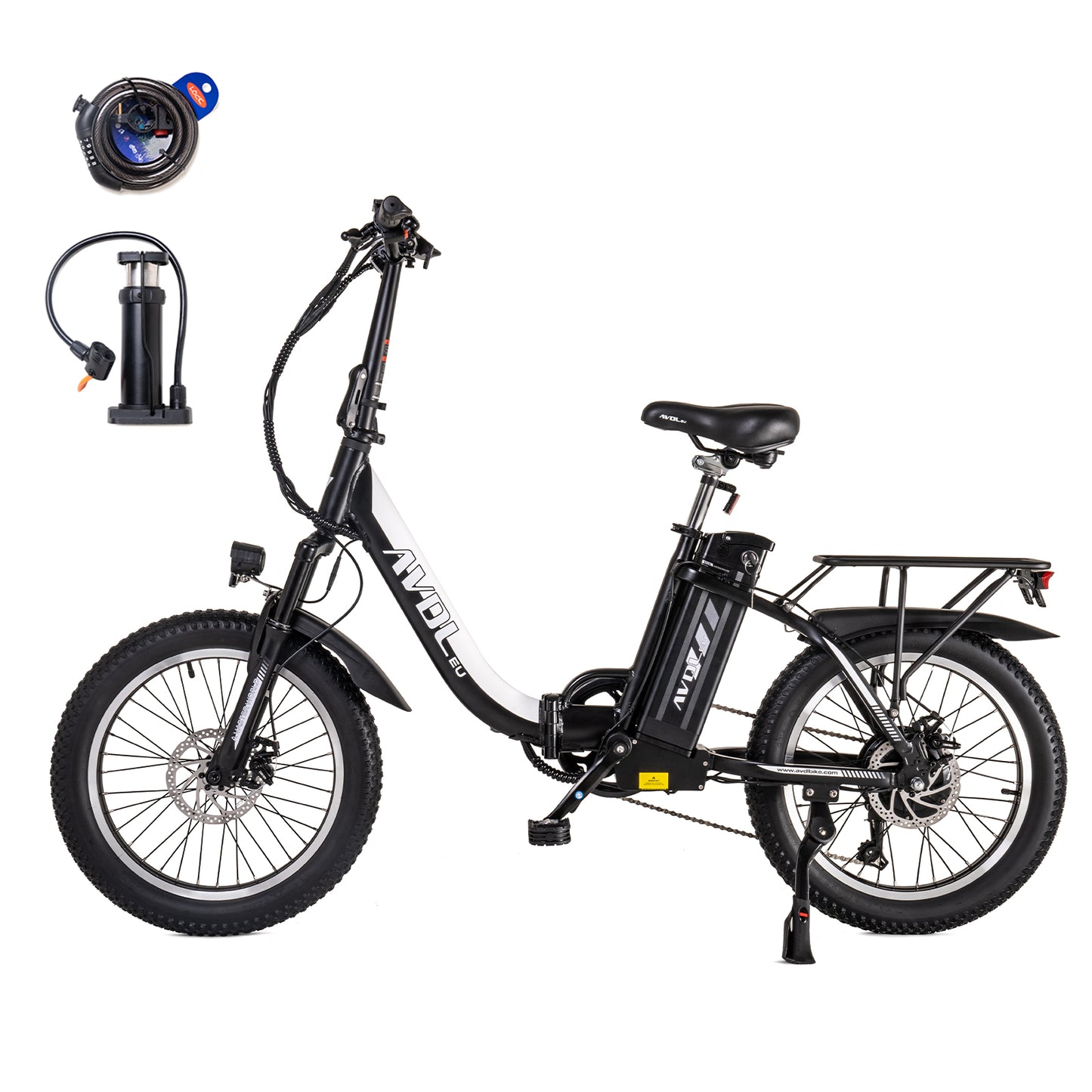Best Ebikes for Adults 20" Tire Foldable Electric Bike With 460Wh Battery Up To 80km | AVDLBIKE A21
