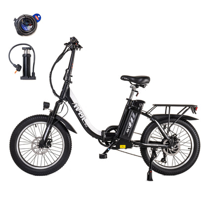 Best Ebikes for Adults 20" Tire Foldable Electric Bike With 460Wh Battery Up To 80km | AVDLBIKE A21