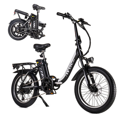 Best Ebikes for Adults 20" Tire Foldable Electric Bike With 460Wh Battery Up To 80km | AVDLBIKE A21