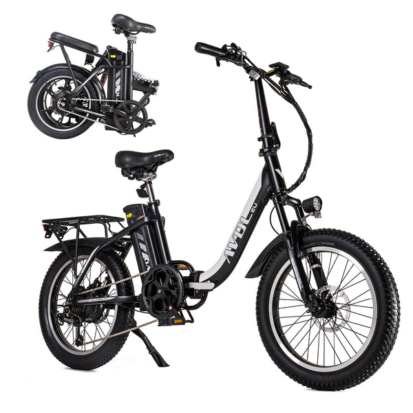 AVDLBIKE A21S Foldable Electric Bike | 20" Fat Tire | 460Wh | Up to 80km