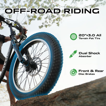 Best Ebikes for Adults 20" Tire Foldable Electric Bike With 460Wh Battery Up To 80km | AVDLBIKE A21