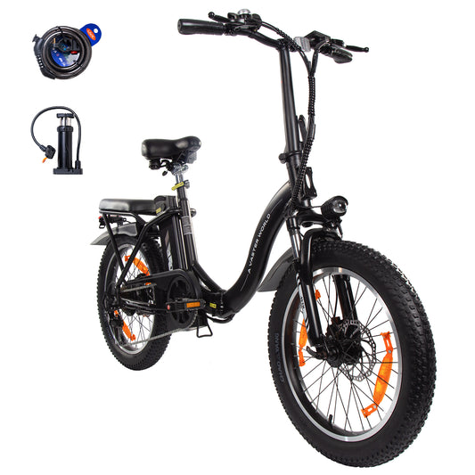 AVDLBIKE A22 20-Inch Folding Fat Tire E-Bike