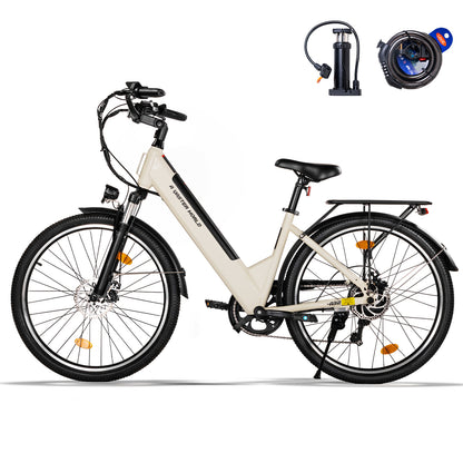 coop e bike damen AVDLBIKE Electric Bike for Adults With SHIMANO 7-Speed 26" Tire , Assisted Up To 70Km