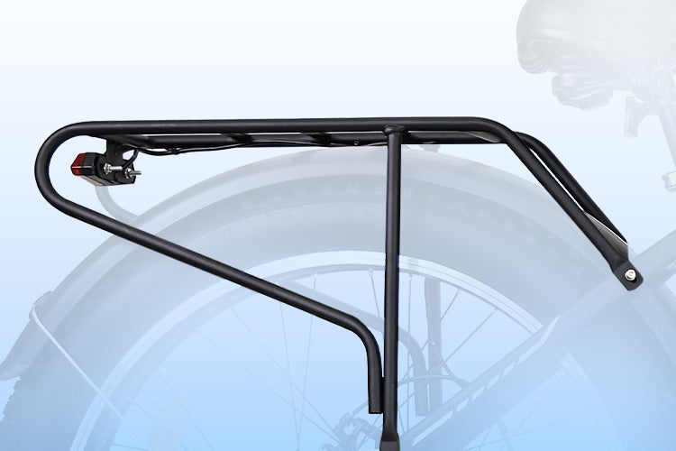 Sturdy rear rack