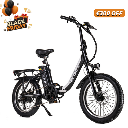 Best Ebikes for Adults 20" Tire Foldable Electric Bike With 460Wh Battery Up To 80km | AVDLBIKE A21