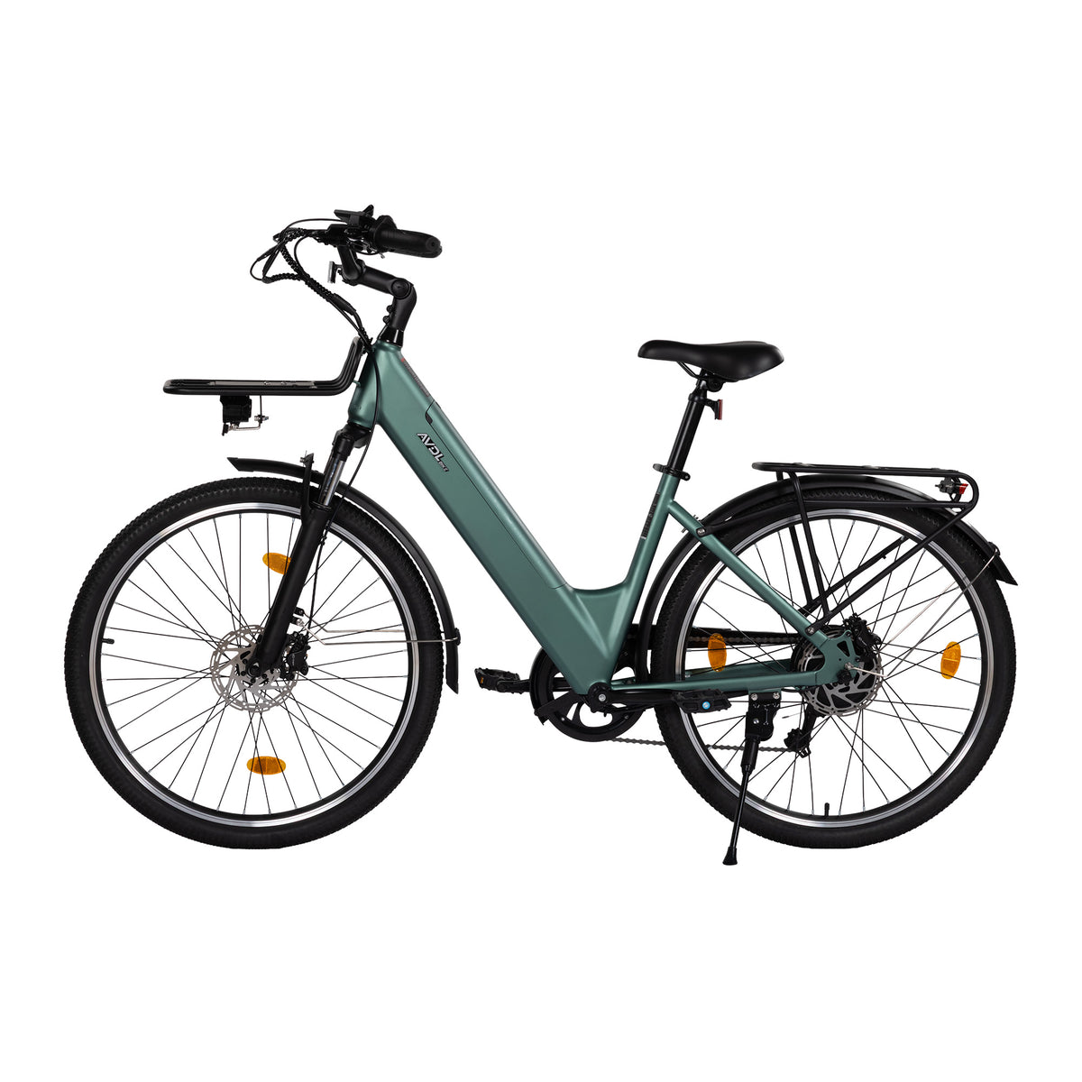 AVDLBIKE C11 27.5" City E-Bike | Hydraulic Disc Brakes | 36V 15.6Ah | Front & Rear Rack