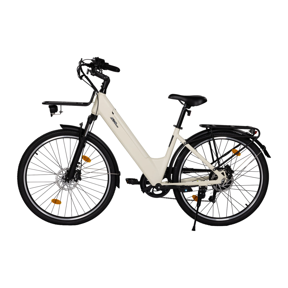 AVDLBIKE C11 27.5" City E-Bike | Hydraulic Disc Brakes | 36V 15.6Ah | Front & Rear Rack
