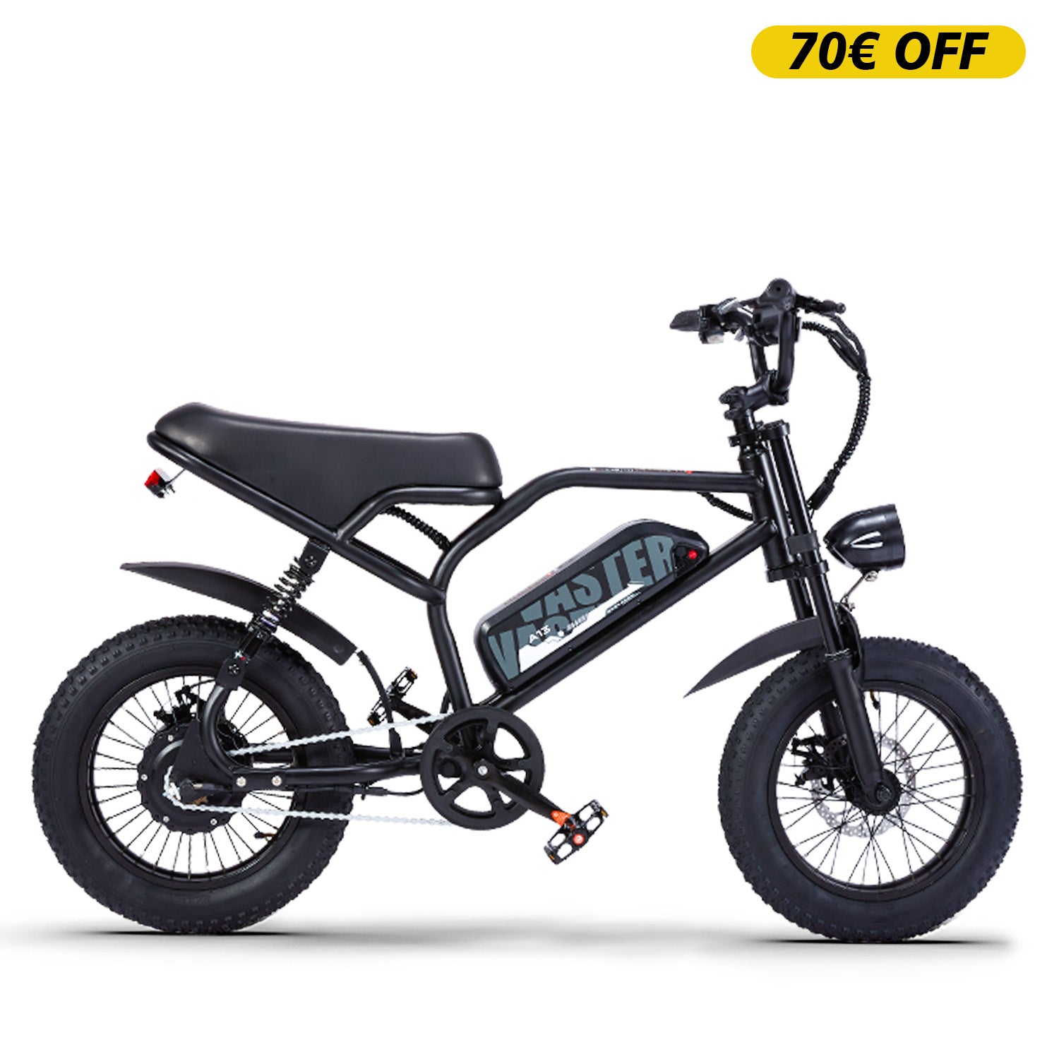 Teenager Off-Road Ebike Best Electric Bike Black Fat E Bike| AVDL A13