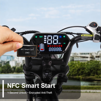 AVDLBIKE T3 20" x 4.0" Fat Tire Electric Bike for Adults – 250W, 48V 18Ah, 25 km/h