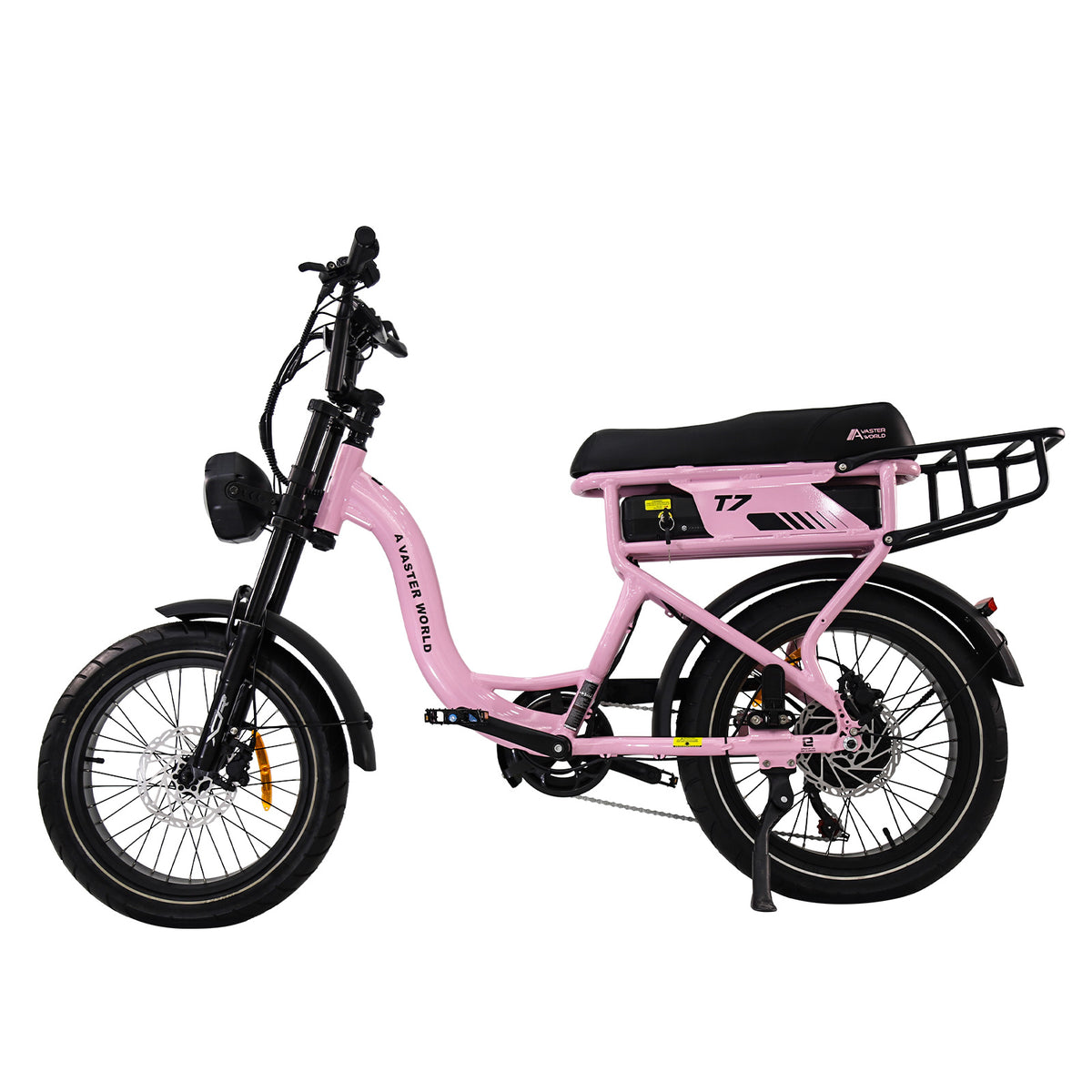 AVDLBIKE T7 Electric Bike | 20" x 4" Fat Tire | 250W | 48V 18Ah | 70KM Range | 25 km/h