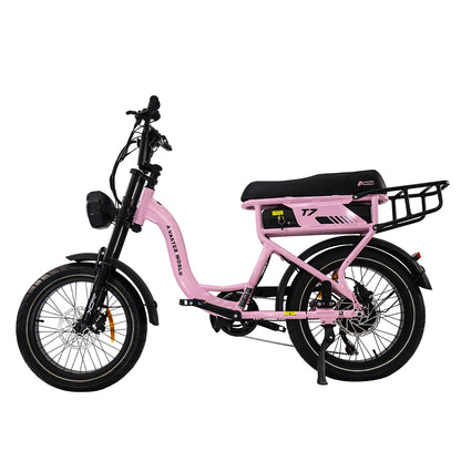 AVDLBIKE T7 Electric Bike | 20" x 4" Fat Tire | 250W | 48V 18Ah | 70KM Range | 25 km/h
