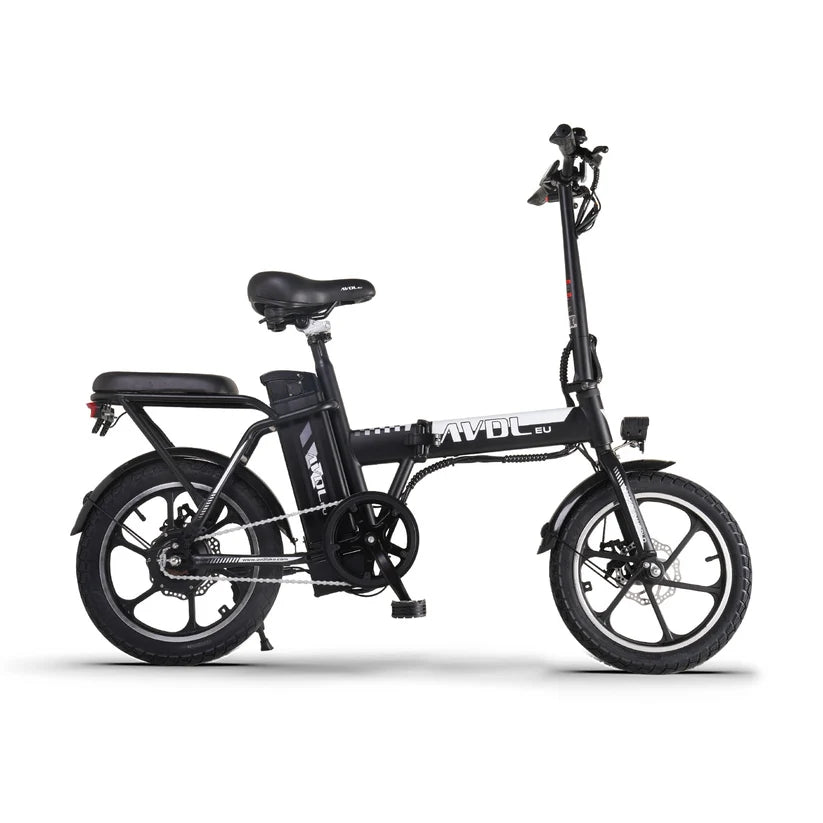AVDLBIKE A10 16" Foldable Electric Bike (Green) – 250W, 36V 11.4Ah, 25 km/h