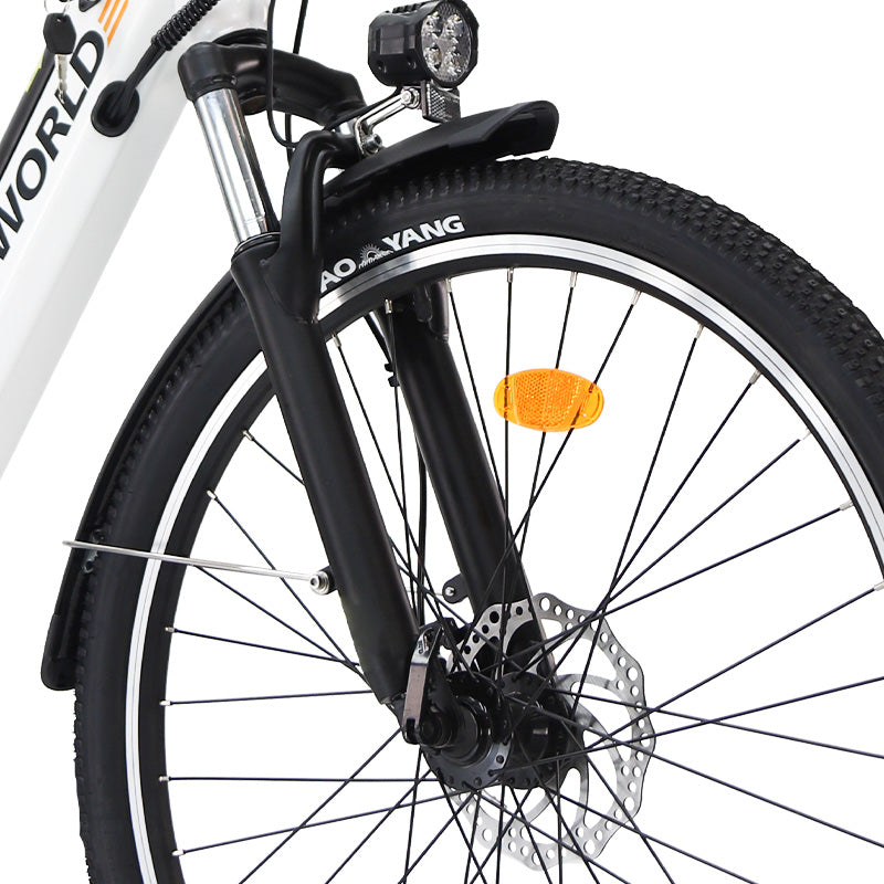 Ebike for Adult 26 Inch City Bike, 250W Motor, 48V 499 Wh Battery ,60-70 Km PAS Reichweite, 7 Gang Schaltung | A32 Pink